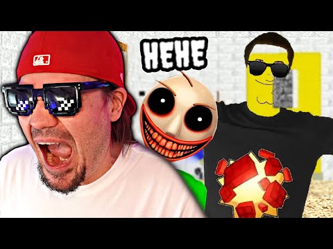 Ok, walka z BOSSEM doprowadziła mnie ŁEZ 😢🏫 Raldis Crackhouse / Baldi Na Modach