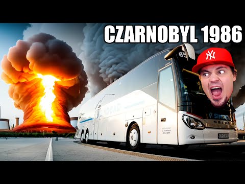 Wybuch ELEKTROWNI JĄDROWEJ w CZARNOBYLU! *katastrofa* 🚌 Bus World