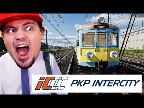 PKP INTERCITY mnie zwolni, bo POCIĄG JEDZIE SAM! *sprawdzam bileciki* 🚂 SimRail