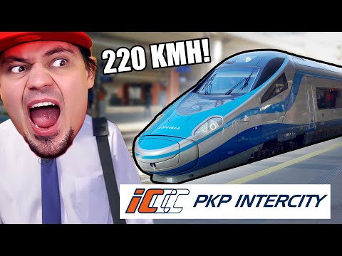 Rekord prędkości PENDOLINO w PKP INTERCITY! *220 KMH!* 🚂 SimRail