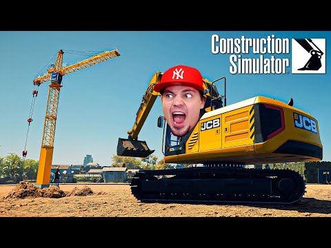 Moja nowa praca w BUDOWLANCE *Bob Budowniczy* 🏗️ Construction Simulator