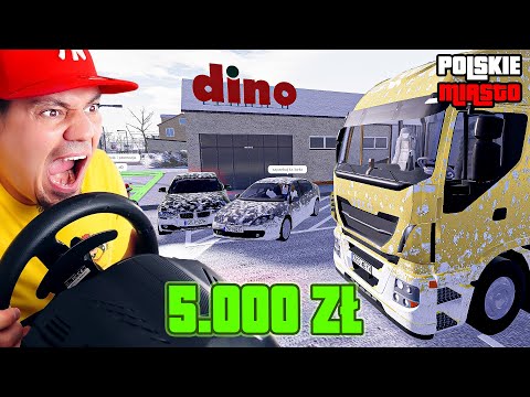 Pracuję dla DINO jako KIEROWCA! *PCD nowy update* 🚘 Roblox Polish Car Driving