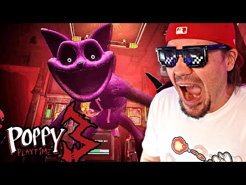 Poppy Playtime Chapter 3 – CATNAP na WOLNOŚCI 😮 [PEŁNA GRA CHAPTER 3]