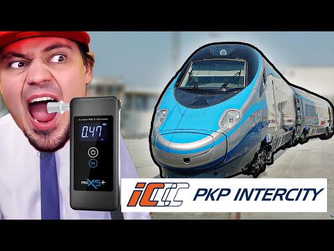 KONTROLA TRZEŹWOŚCI w PKP INTERCITY w PENDOLINO! *dostał bana?* 🚂 SimRail