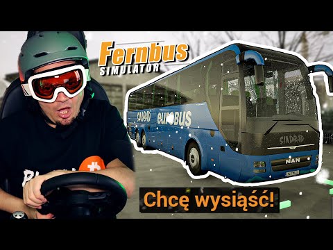 Zawożę NARCIARZY nowym SINDBADEM na STOK w INNSBRUCK! *Austria* 🚌 Fernbus Simulator