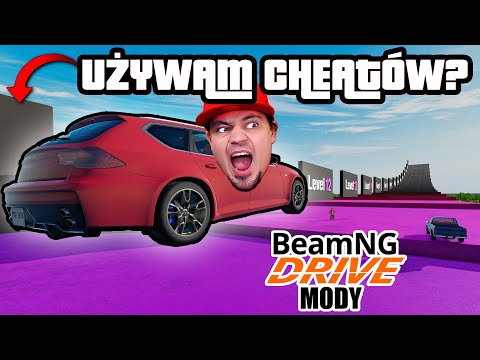 HAKUJĘ SAMOCHODY w Beam NG vs SCHODY?! 🚗 Beam.NG Mody