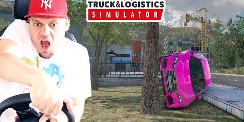 Śmiertelny WYPADEK na DRZEWIE moim RÓŻOWYM AUDI A7! *220 kmh* 🚚 Logistics Simulator