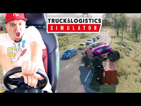 jade-moim-rozowym-monster-truckiem-miasto-sie-boi-logistics-simulator.jpg Jadę moim RÓŻOWYM MONSTER TRUCKIEM! *miasto się boi* 🚚 Logistics Simulator