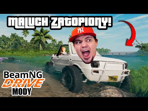 POLSKI FIAT vs RWĄCE RZEKI w BEAM NG! 🚘 Beam NG Na Modach