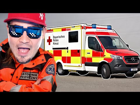 Moja NOWA PRACA jako RATOWNIK MEDYCZNY! 🚑 Roblox Emergency Hamburg