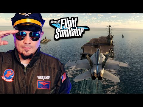 Wyląduj na LOTNISKOWSKI challenge! *top gun* 🛫 Microsoft Flight Simulator