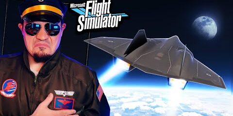 Lecę 12.000 KMH samolotem w KOSMOSIE! *stratosfera* 🛫 Microsoft Flight Simulator