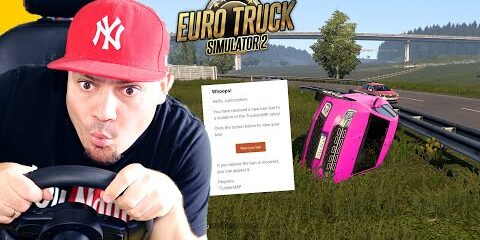 Kupiłem RÓŻOWĄ DACIĘ i TARANUJĘ INNYCH! *dostanę bana?* 🚛 Euro Truck Simulator 2