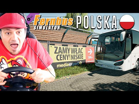 Już Jest POLSKA! Jadę do WROCŁAWIA! *znalazłem MEDIA EXPERT!* 🚌 Fernbus Simulator POLSKA