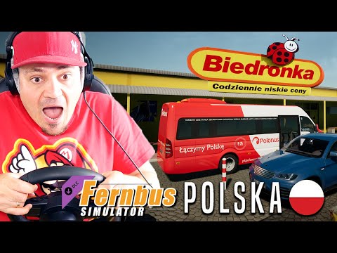 Znalazłem BIEDRONKĘ w RZESZOWIE! *czy jest karta moja biedronka?* 🚌 Fernbus Simulator POLSKA