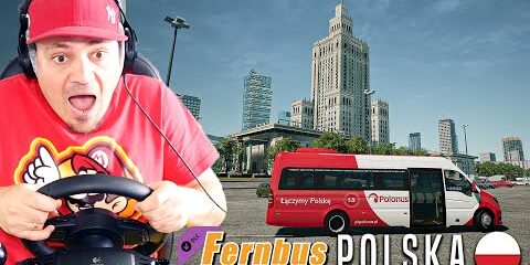 Dojechałem do WARSZAWY! *Pałac jest piękny* 🚌 Fernbus Simulator POLSKA