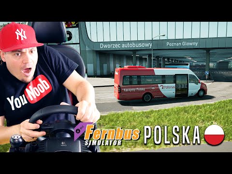 Dojechałem do POZNANIA na PGA! *siema co tam* 🚌 Fernbus Simulator POLSKA