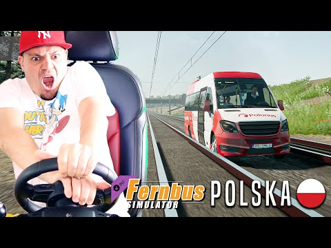 Jadę do BYDGOSZCZY po TORACH! *wleciałem do wody lol* 🚌 Fernbus Simulator POLSKA