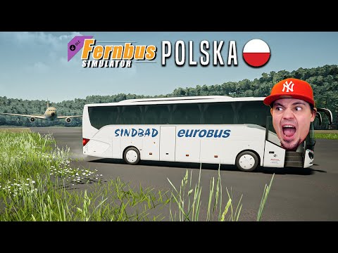 Wjechałem na LOTNISKO w GDAŃSKU z WIDZAMI! 🚌 Fernbus Simulator POLSKA