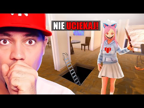 UCIEKAM OD MOJEJ CHOREJ DZIEWCZYNY! *chciała mnie posmyrać* 🔪 AI2U