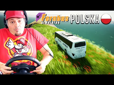 Jadę z WIDZAMI na HEL! *chyba urwałem zawieszenie* 🚌 Fernbus Simulator POLSKA