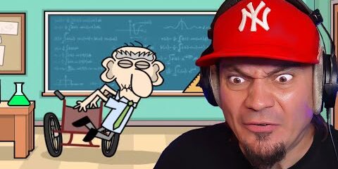 Znęcam się nad moim STARYM NAUCZYCIELEM INWALIDĄ! *połamal nogi drugi raz*  🧑‍🏫 Bash The Teacher