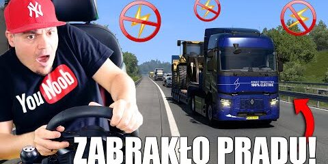 Jadę nową ELEKTRYCZNĄ CIĘŻARÓWKĄ i ZABRAKŁO MI PRĄDU! *co teraz?* 🚛 Euro Truck Simulator 2