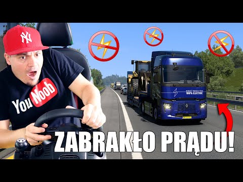 jade-nowa-elektryczna-ciezarowka-i-zabraklo-mi-pradu-co-teraz-euro-truck-simulator-2.jpg Jadę nową ELEKTRYCZNĄ CIĘŻARÓWKĄ i ZABRAKŁO MI PRĄDU! *co teraz?* 🚛 Euro Truck Simulator 2