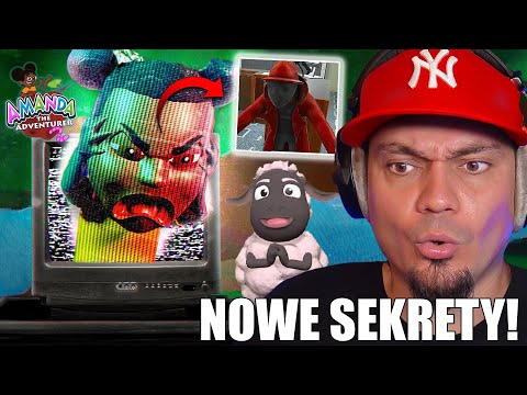 Znalazłem WOLLY’EGO i TAJEMNICZĄ POSTAĆ! *cheaty i glitchowanko*🐏 Amanda The Adventurer 2 DEMO