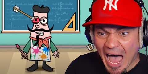 Strzeliłem MOJEMU NAUCZYCIELOWI W OKO z łuku! *chyba go bolało* 🧑‍🏫 Bash The Teacher (Pan z Francji)