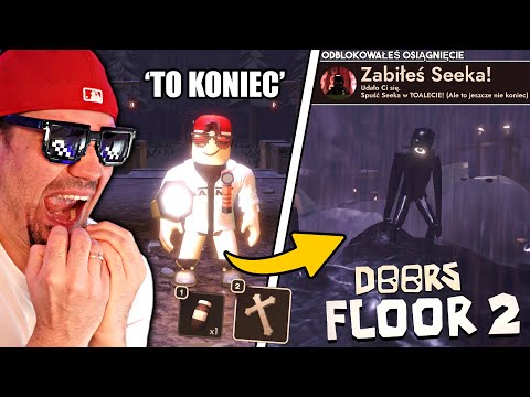 To Koniec! ZABIŁEM SEEK’a i UCIEKŁEM Z KOPALNI! *ending* 🚪👀 Roblox Doors Floor 2 The Mines #04