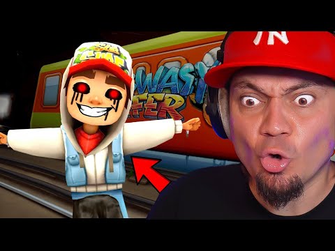 NIGDY NIE GRAJ W NOWĄ *HORROR SUBWAY SURFERS*… CHAPTER 1 🚇 Subway Suffers