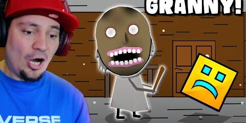 🧊 Znalazłem BABCIE GRANNY w GEOMETRY GRASZ! Oraz gram w WASZE MAPKI | Geometry Dash #19