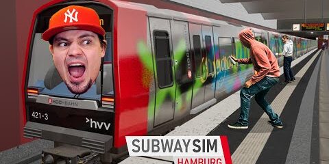 🚇 WANDALE ZNISZCZYLI MOJE METRO! *graficiarze pomalowali mi wagon!* | Subway Sim Hamburg #03