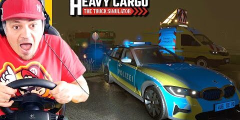 🚛 MOJA PIERWSZA POLICYJNA OBSTAWA! CIĘŻARÓWKI *całe miasto moje* | Heavy Cargo Truck Simulator #05