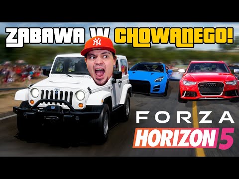 🚗 JESTEM MISTRZEM W CHOWANEGO W NOWYM TRYBIE FORZA 5! | Forza Horizon 5 Hide And Seek