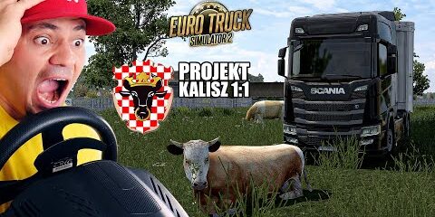 🚛 Przejechałem KROWE w KALISZU *na nowej, polskiej mapie* | Euro Truck Simulator 2