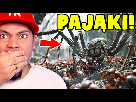 🐜 MOJE SPOTKANIE Z KRZYŻAKIEM JAKO MRÓWKA *wielki pająk* *symulator mrówki* | Empire Of Ants #03