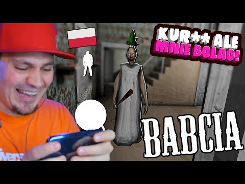 🧓 GRANNY UCZY SIĘ MÓWIĆ PO POLSKU! *popłakałem się ze śmiechu* | Granny Na Modach (Polski Mod)