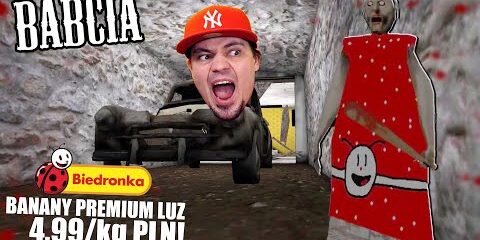 🧓 UCIEKAM Z BIEDRONKI OD GRANNY! *ceny były za drogie* | Granny Na Modach (Polski Mod)