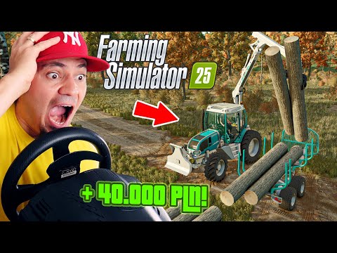 za-te-prace-zarobilem-40-000-pln-farming-simulator-25.jpg 🚜 ZA TĘ PRACĘ ZAROBIŁEM 40.000 PLN! | Farming Simulator 25