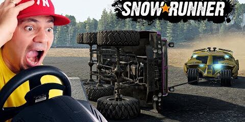 pojazd-batmana-i-rozowy-czolg-skacza-na-rampach-robin-plakal-snowrunner-ft-rzakob.jpg 🚚 POJAZD BATMANA i RÓŻOWY CZOŁG skaczą na RAMPACH *robin płakał* | Snowrunner Ft. @Rzakob