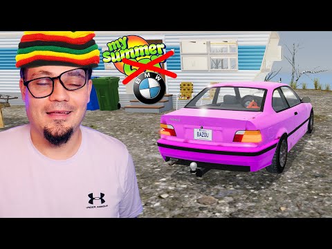 🚘 ZAPALIŁEM SOBIE M4R1HU*NĘ w *MY SUMMER BMW!* 😅 | Mój Gruchot #16 Mon Bazou
