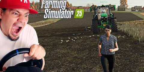 🚜 ZBIERAMY KAMIENIE W FARMINGU NA MULTIPLAYER! | Farming Simulator 25 Ft. @Rzakob
