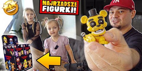 📦 UNBOXING *NAJRZADSZYCH FIGUREK* z FNAF MYSTERY MINIS z *CÓRKAMI!* | 10 Lat FNAF