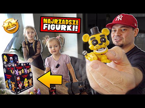 📦 UNBOXING *NAJRZADSZYCH FIGUREK* z FNAF MYSTERY MINIS z *CÓRKAMI!* | 10 Lat FNAF