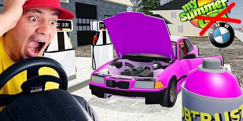 🚘 SZPACHLOWANKO I MALOWANKO BECI w *MY SUMMER BMW!* | Mój Gruchot #22 Mon Bazou