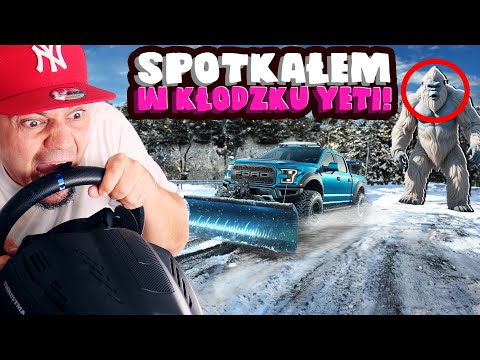❄️ SPOTKAŁEM YETI W KŁODZKU W *Symulator Odśnieżania* | Snow Plowing Simulator #02