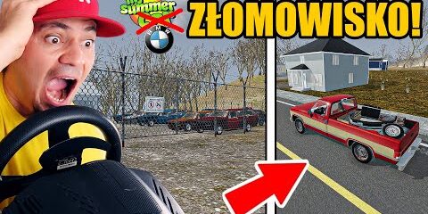🚘 JADĘ NA ZŁOMOWISKO A TAM TAKIE RZECZY!  w *MY SUMMER BMW!* | Mój Gruchot #27 Mon Bazou