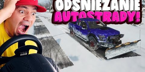 ❄️ ODŚNIEŻAM AUTOSTRADĘ W KŁODZKU! | Snow Plowing Simulator #06